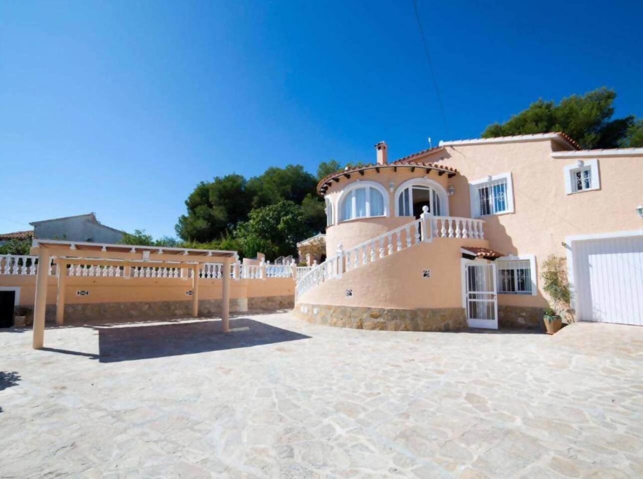 Relaxdiversion En Villa Piscina Bbq Y Cocina Ext Κάλπε Εξωτερικό φωτογραφία
