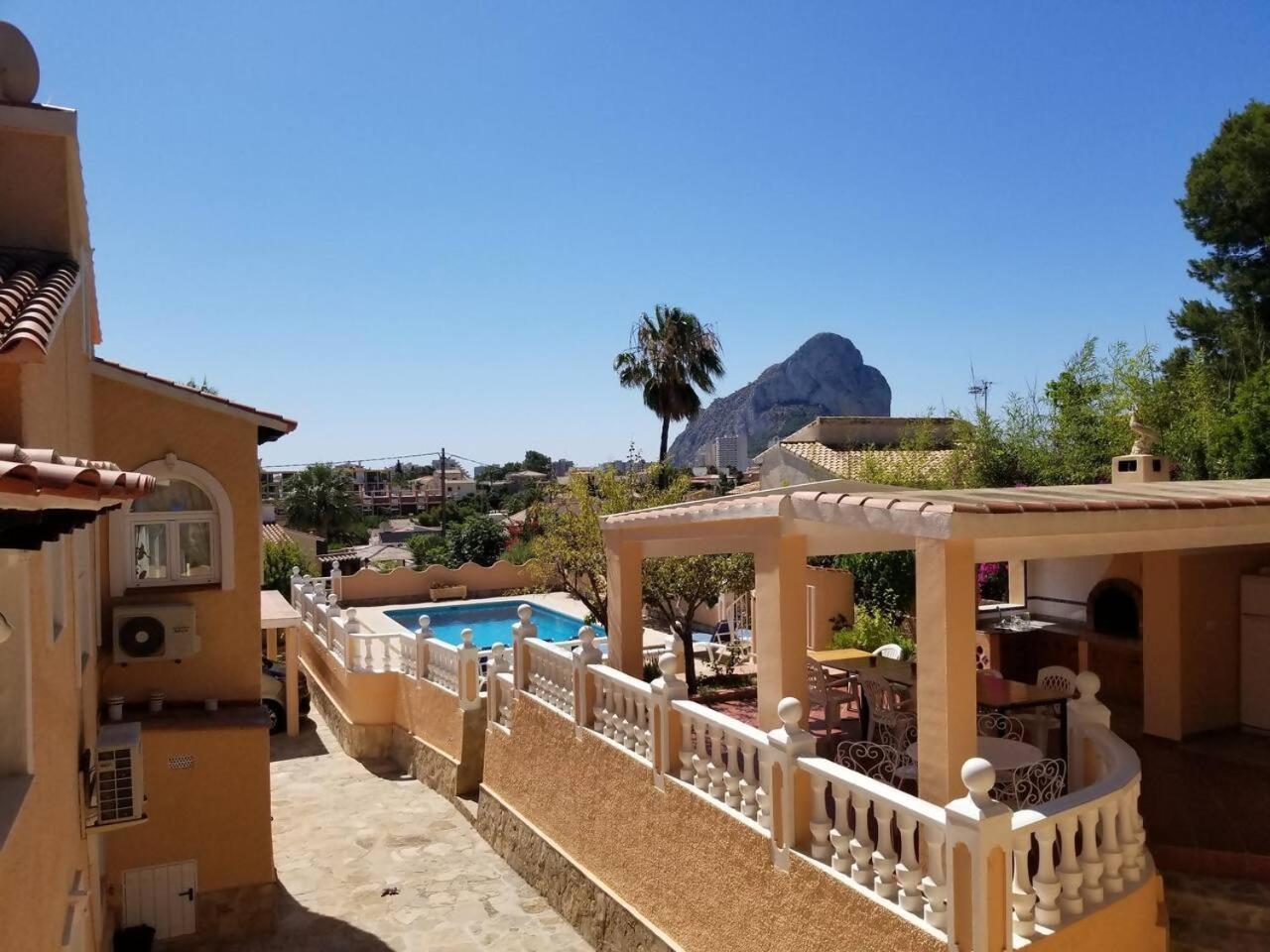 Relaxdiversion En Villa Piscina Bbq Y Cocina Ext Κάλπε Εξωτερικό φωτογραφία