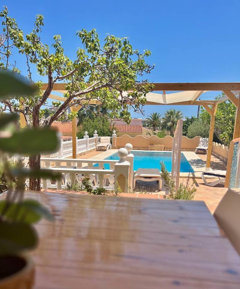 Relaxdiversion En Villa Piscina Bbq Y Cocina Ext Κάλπε Εξωτερικό φωτογραφία