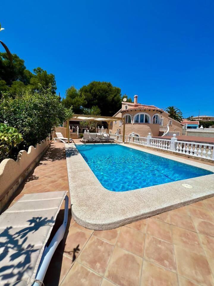 Relaxdiversion En Villa Piscina Bbq Y Cocina Ext Κάλπε Εξωτερικό φωτογραφία