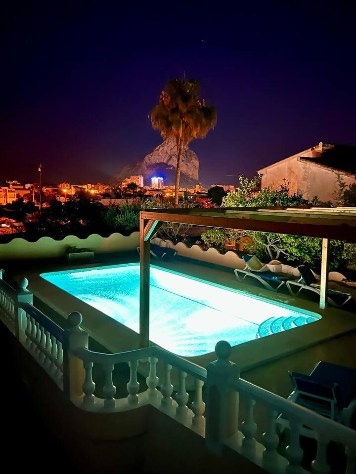 Relaxdiversion En Villa Piscina Bbq Y Cocina Ext Κάλπε Εξωτερικό φωτογραφία