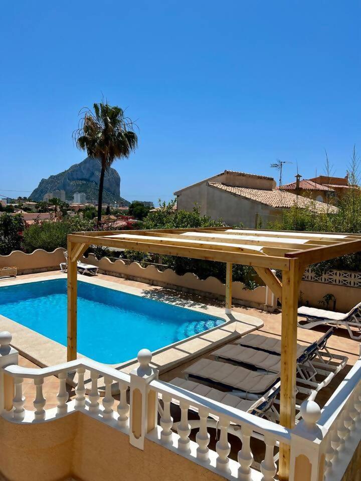 Relaxdiversion En Villa Piscina Bbq Y Cocina Ext Κάλπε Εξωτερικό φωτογραφία